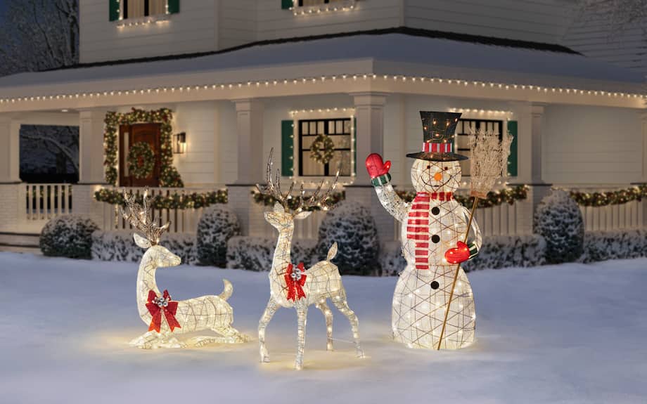 Outdoor christmas light clearance sets